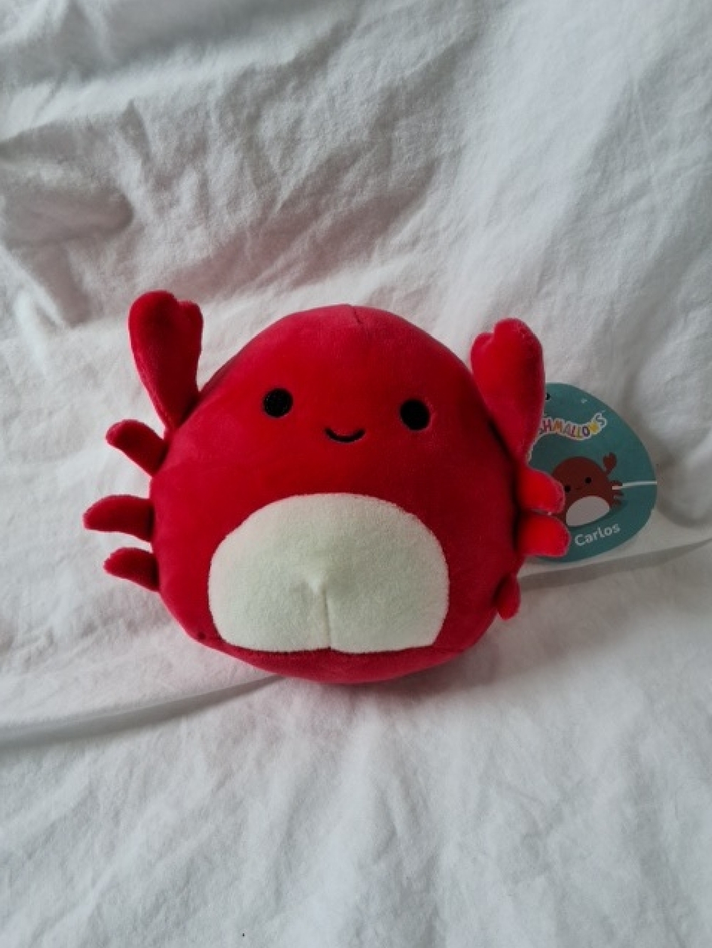 Squishmallows 5" Carlos The Crab, NWT